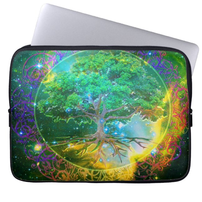 Tree of Life Wellness Laptop Sleeve (Front)