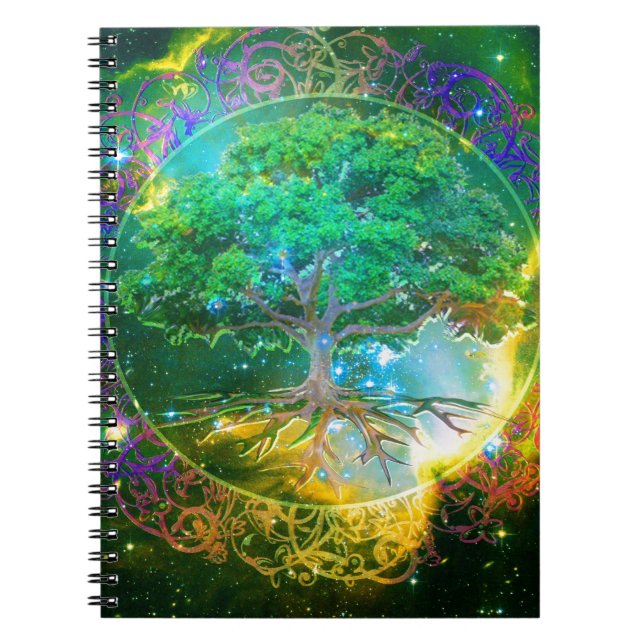 Tree of Life Wellness Notebook (Front)