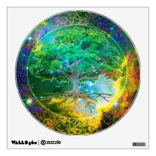 Tree of Life Wellness Wall Decal