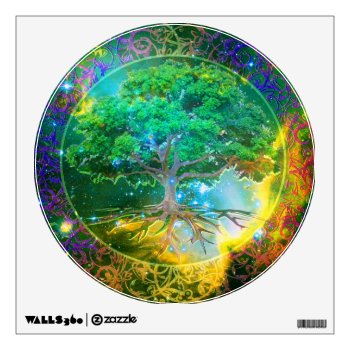 Tree Of Life Wellness Wall Decal by thetreeoflife at Zazzle
