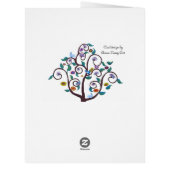 Tree of Life with birds and flowers (Back)