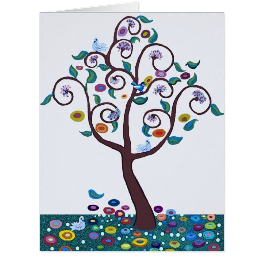 Tree of Life with birds and flowers (Front)