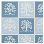 Tree of life with birds fabric