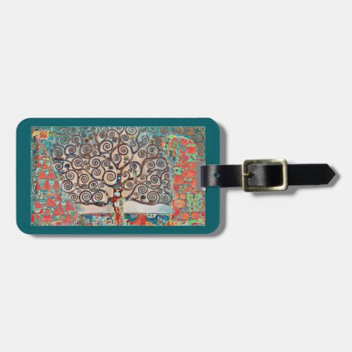 Tree of Life with Birds Luggage Tag