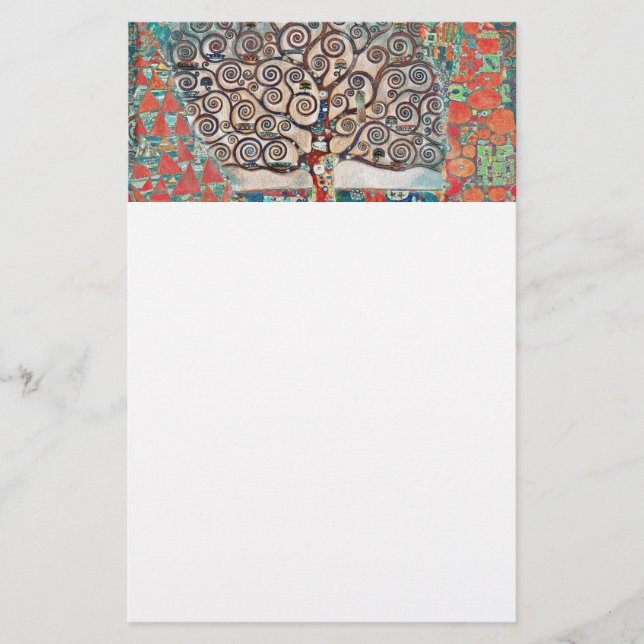 Tree of Life with Birds Stationery (Front)