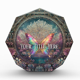 Tree of Life with Butterfly Acrylic Award