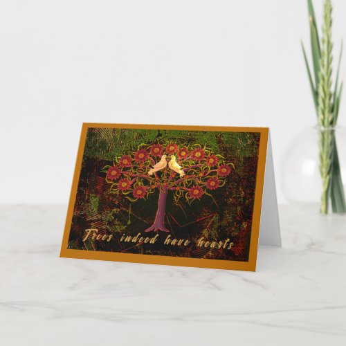 Tree of Life with Doves Note Card