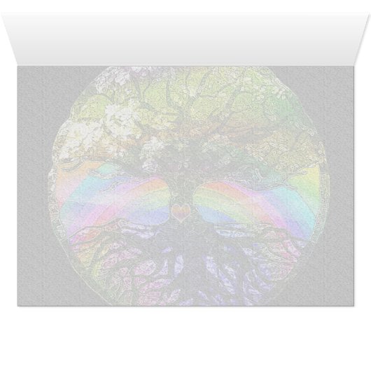 Tree of Life with Rainbow Heart (Inside Horizontal (Bottom))