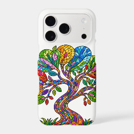 Tree of Life with white background iPhone 17 Pro Case