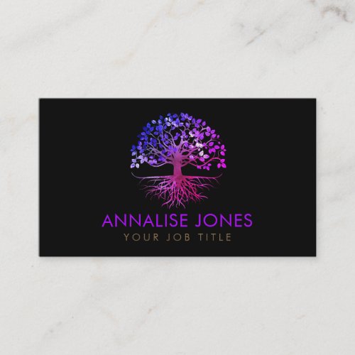 Tree of life _ Yggdrasil Business Card