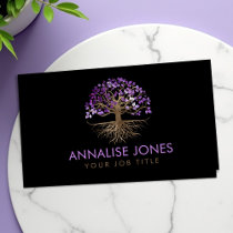 Tree of life - Yggdrasil - Gold and Amethyst