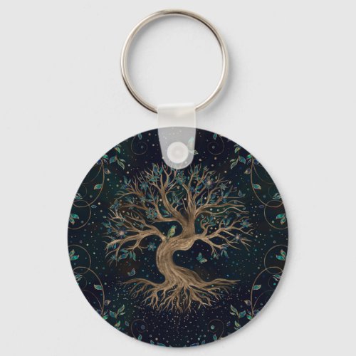 Tree of Life _ Yggdrasil Keychain