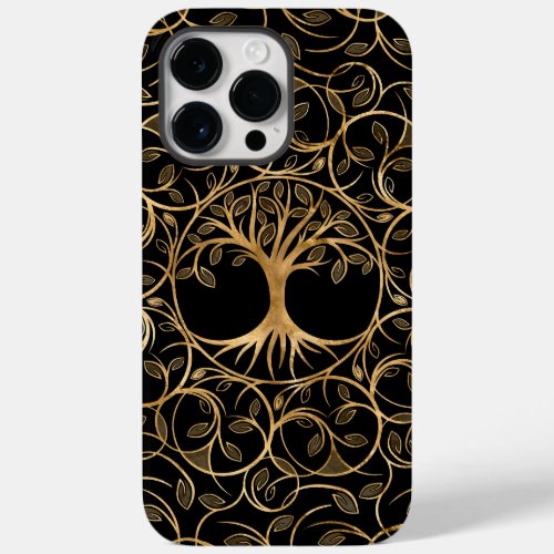 Tree of life _ Yggdrasil Mandala frame Case_Mate iPhone 14 Pro Max Case