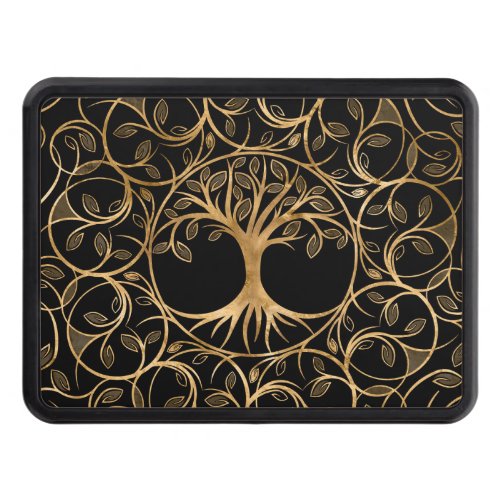 Tree of life _ Yggdrasil Mandala frame Hitch Cover