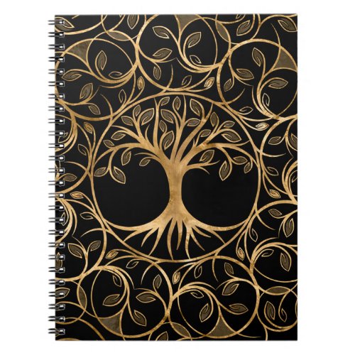 Tree of life _ Yggdrasil Mandala frame Notebook