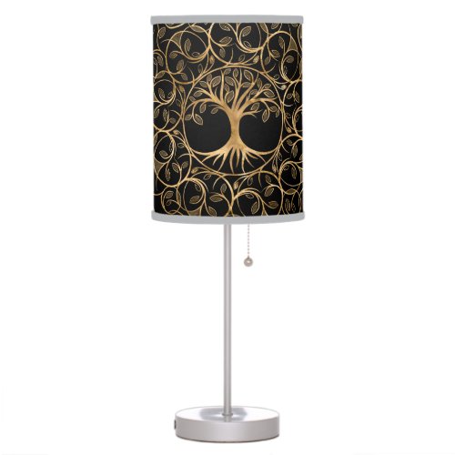 Tree of life _ Yggdrasil Mandala frame Table Lamp