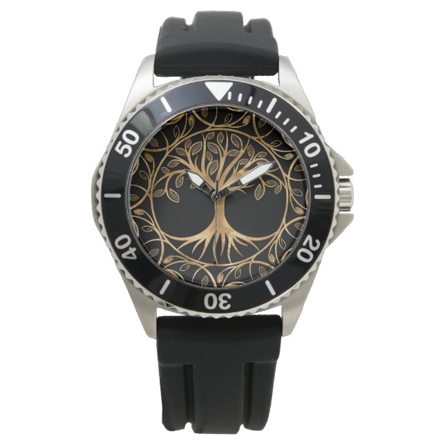 Tree of life - Yggdrasil Mandala frame Watch (Front)