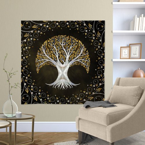 Tree of life _ Yggdrasil  Ornament   Tapestry