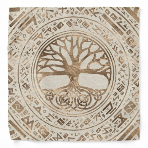Tree of life _Yggdrasil Runic Pattern Bandana