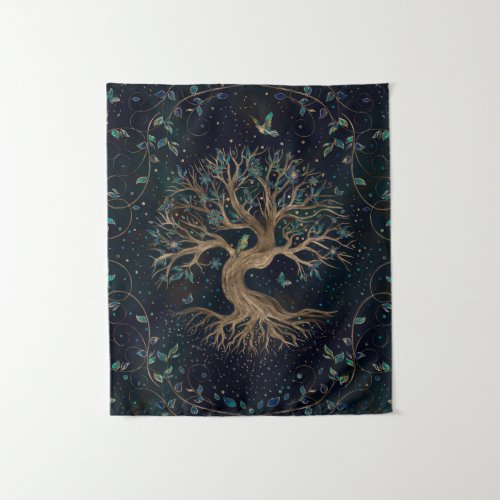 Tree of Life _ Yggdrasil Tapestry
