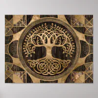 Puzzle Tree of Life - Yggdrasil, Zazzle.fr