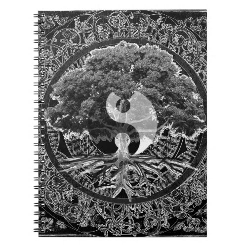 Tree of Life Yin Yang Notebook