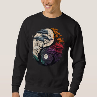 Tree of Life Yin Yang Sweatshirt
