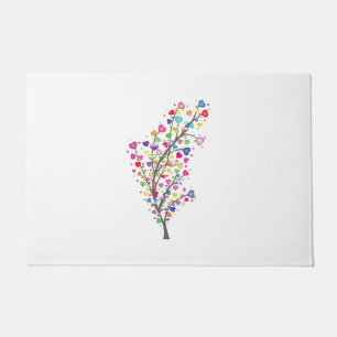 Tree of Love and Harmony Doormat