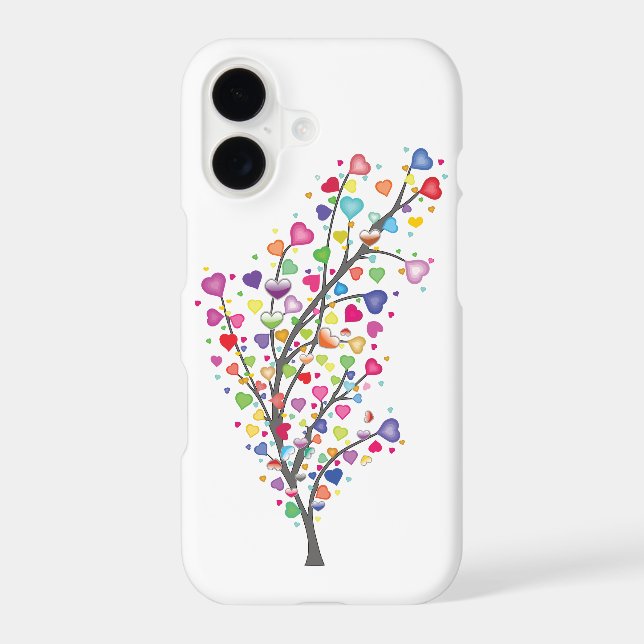 Tree of Love and Harmony Iphone Case (Back)