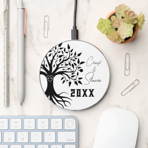 Tree of Love Couple Wireless Charger