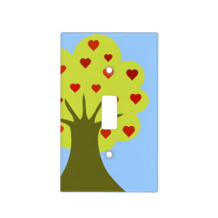 Tree of Love Light Switch Cover