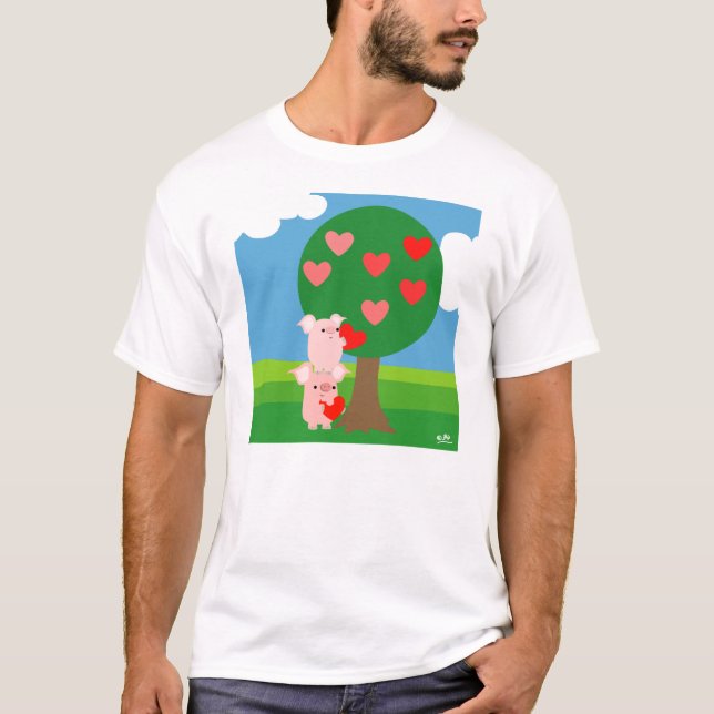 Tree of Love T-shirt (design on the front) (Front)