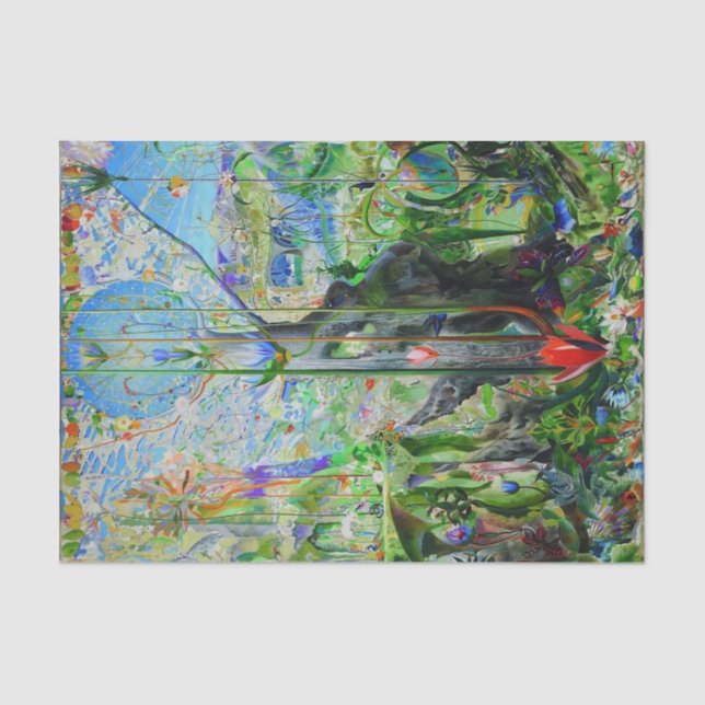 Tree of My Life by Joseph Stella Tissue Paper (Front)