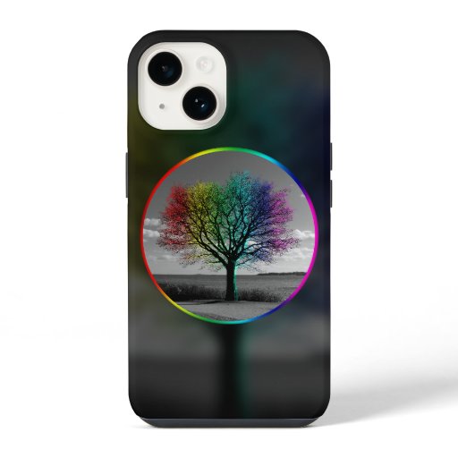 Tree of pride and joy iPhone 14 case