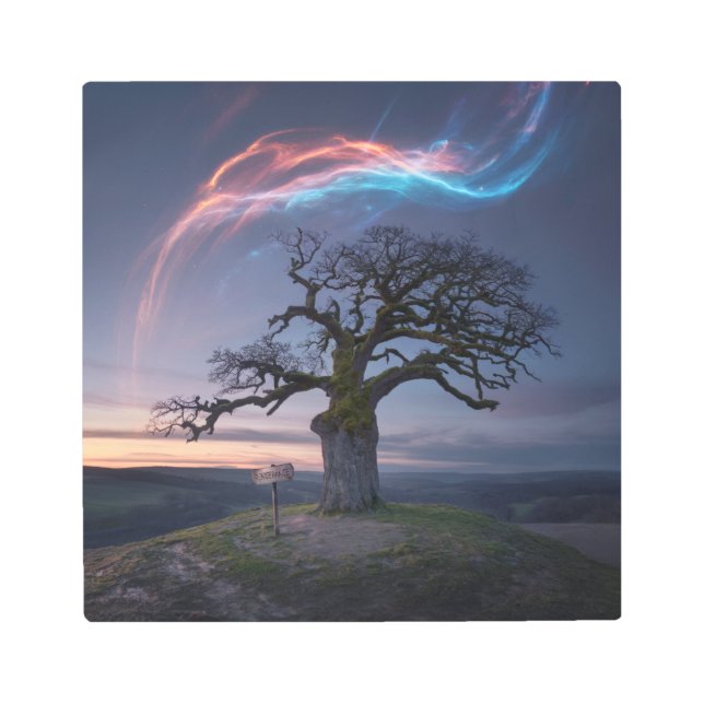Tree Of Remembrance Metal Print (Front)