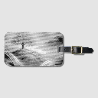 Tree of Serenity, a breathtaking fusion of nature. Luggage Tag