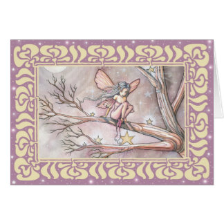 Tree of Stars Magical Faerie Card