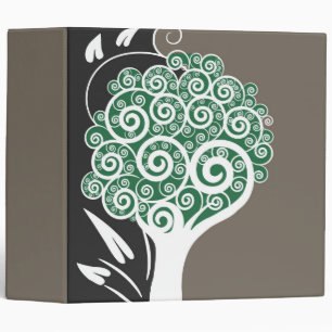 Tree of Swirls Binder