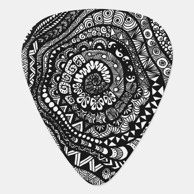 Tree of Tangles Guitar Pick (Front)