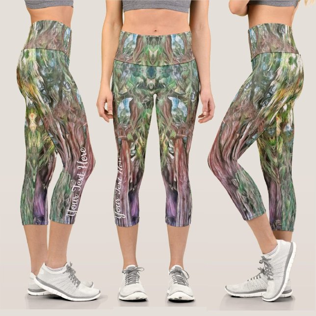 Tree of Tule Oaxaca OAX1 Capri Leggings (Creator Uploaded)