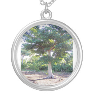 Tree of Wisdom-necklace Silver Plated Necklace