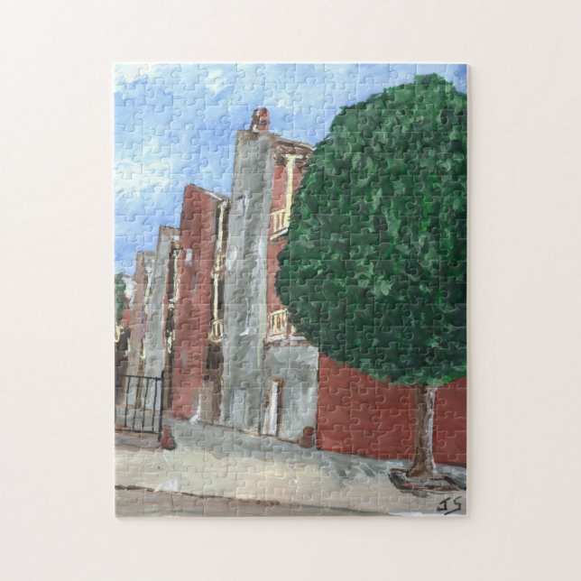 Tree on Magazine St, NOLA Jigsaw Puzzle (Vertical)