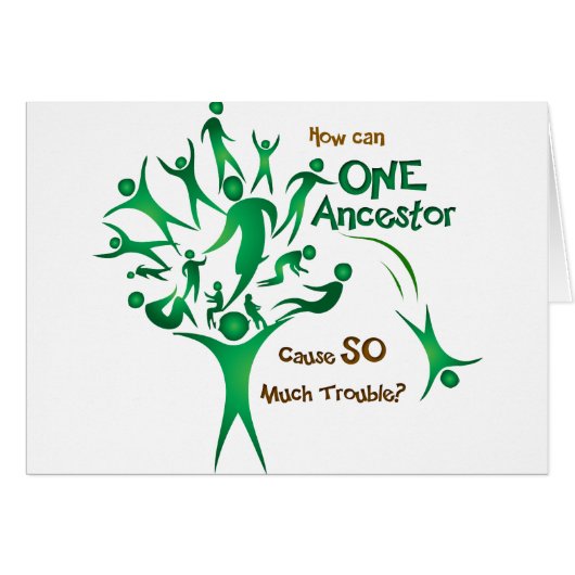 Tree One Ancestor Cards (Front Horizontal)