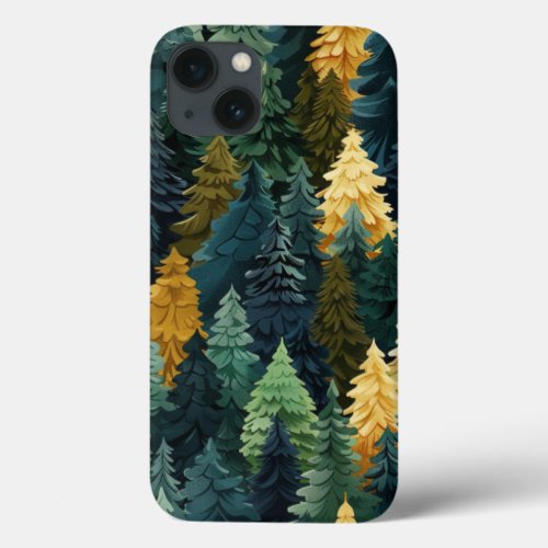 Tree Pattern iPhone Case