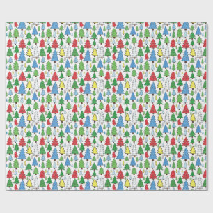 tree pattern wrapping paper