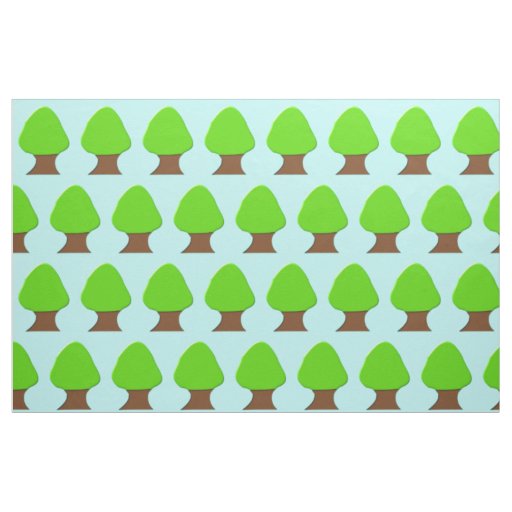 Tree Patterned Craft Fabric