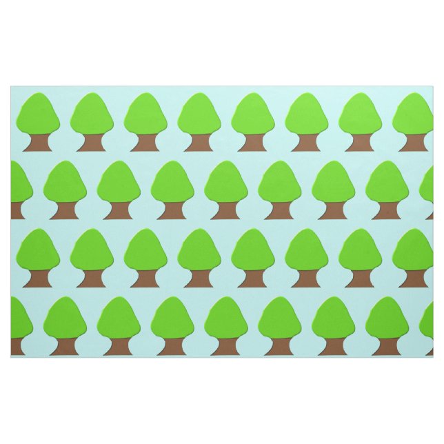 Tree Patterned Craft Fabric (Fat Quarter)