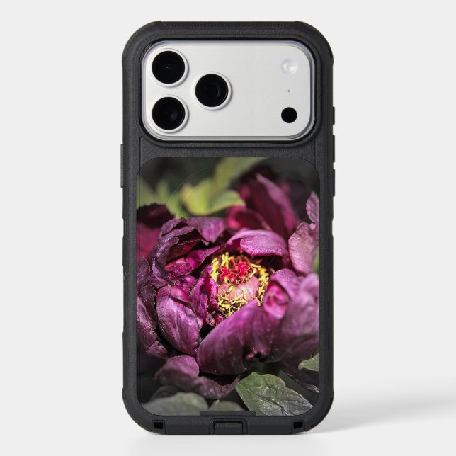 Tree. Peony Otterbox iPhone Case (Back)