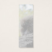 Tree Porcupine Custom Bookmark (Back)