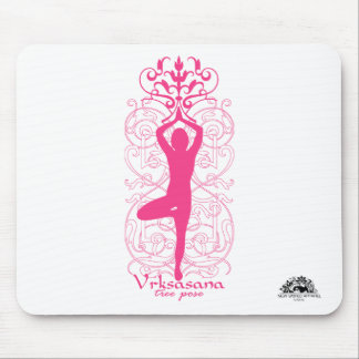 Tree Pose Mouse Pad